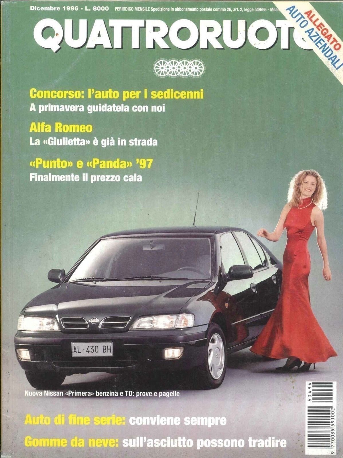 QUATTRORUOTE N 494 DICEMBRE 1996