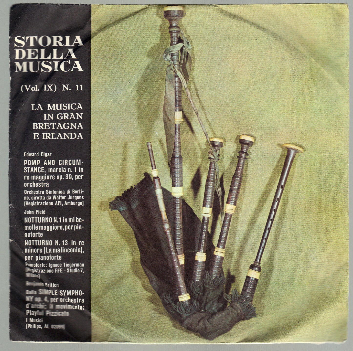 STORIA DELLA MUSICA - VOL IX N. 11 - LA MUSICA IN GRAN BRETAGNA E IRLANDA