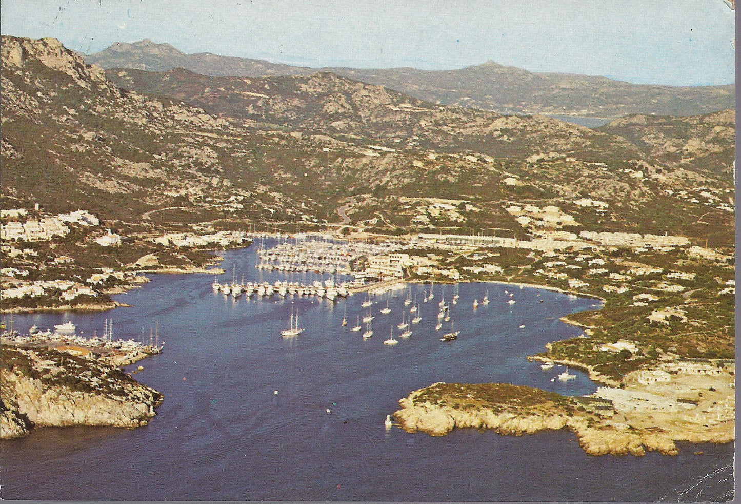 PORTO CERVO - VEDUTA AEREA - V 1980 - FG