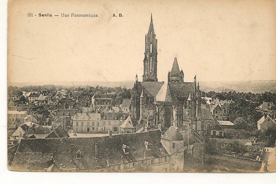 SENLIS - VUE PANORAMIQUE - V1819