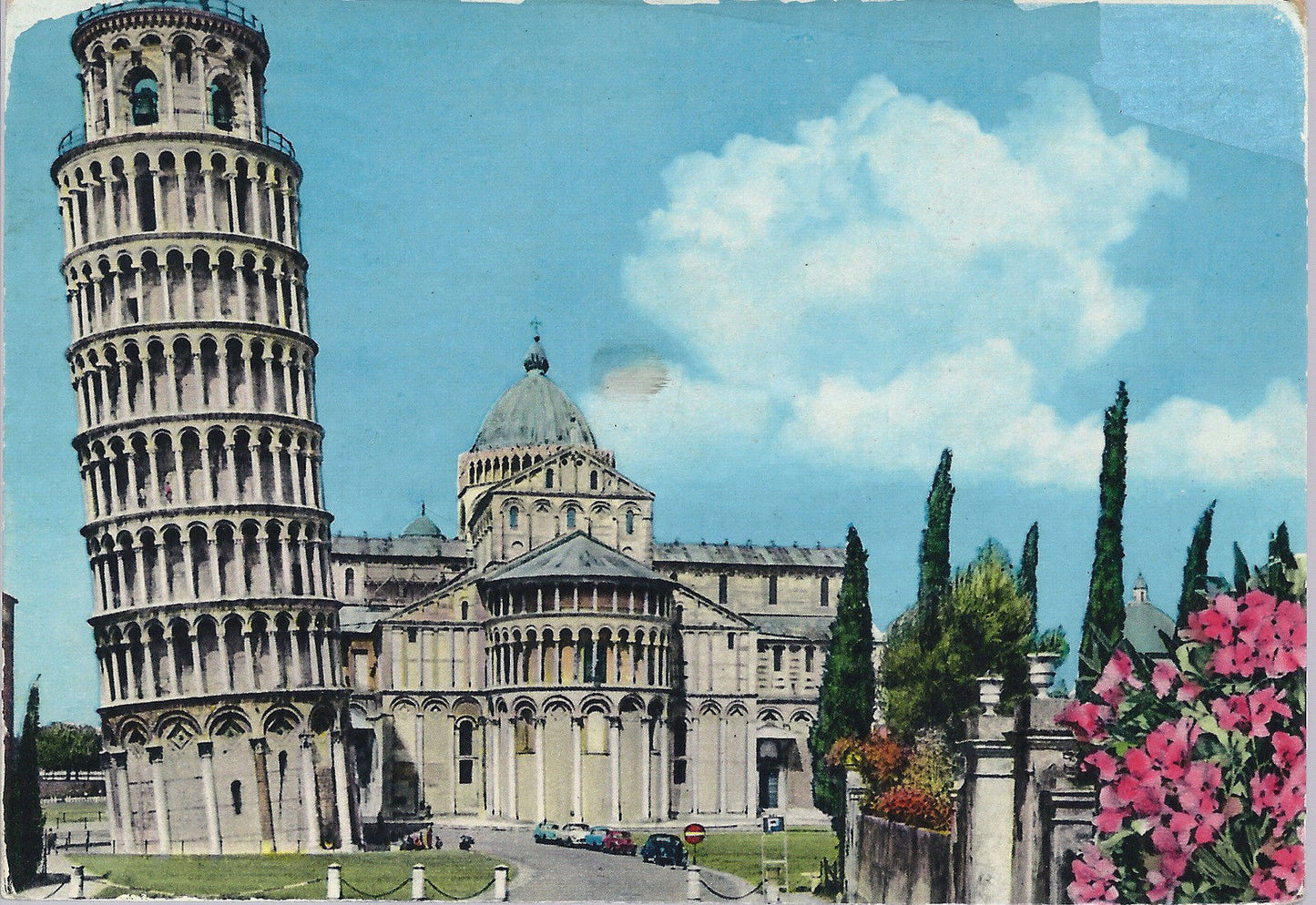 PISA - TORRE PENDENTE E ABSIDE DEL DUOMO - V 1965 - FG