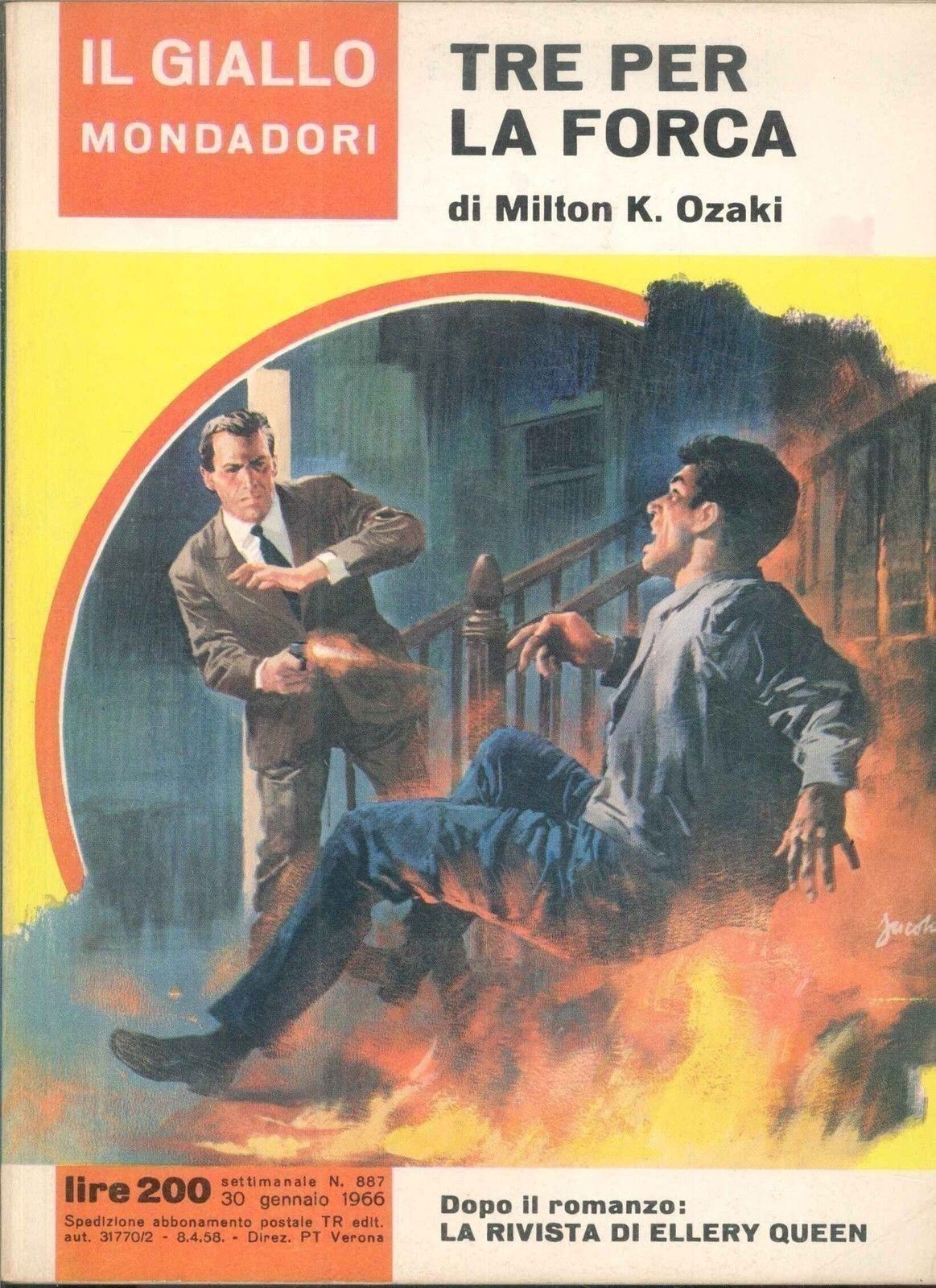 TRE PER LA FORCA - MILTON K. OZAKI -O MONDADORI N. 887