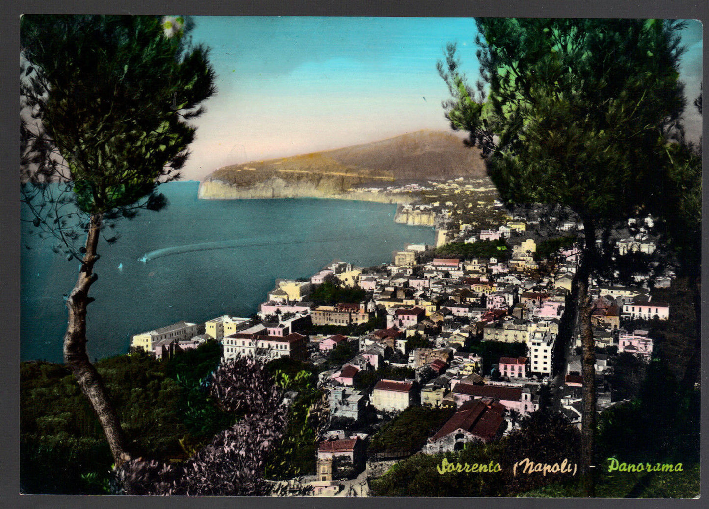 SORRENTO - PANORAMA - NV - ACQUERELLATA