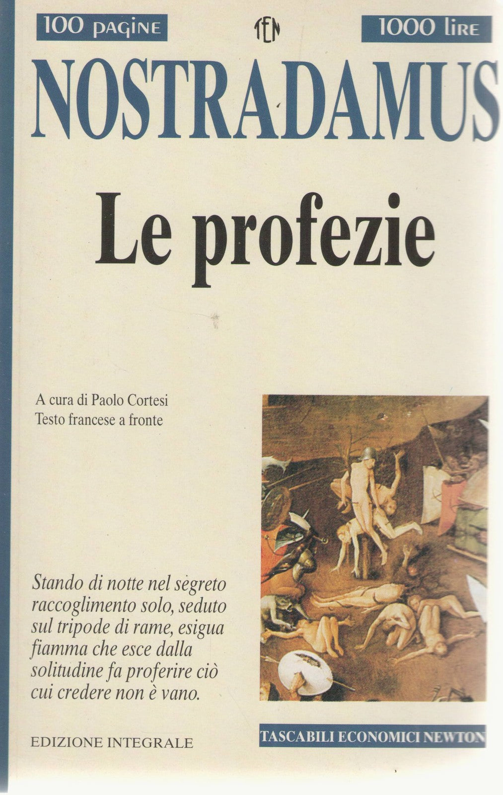 LE PROFEZIE - NOSTRADAMUS