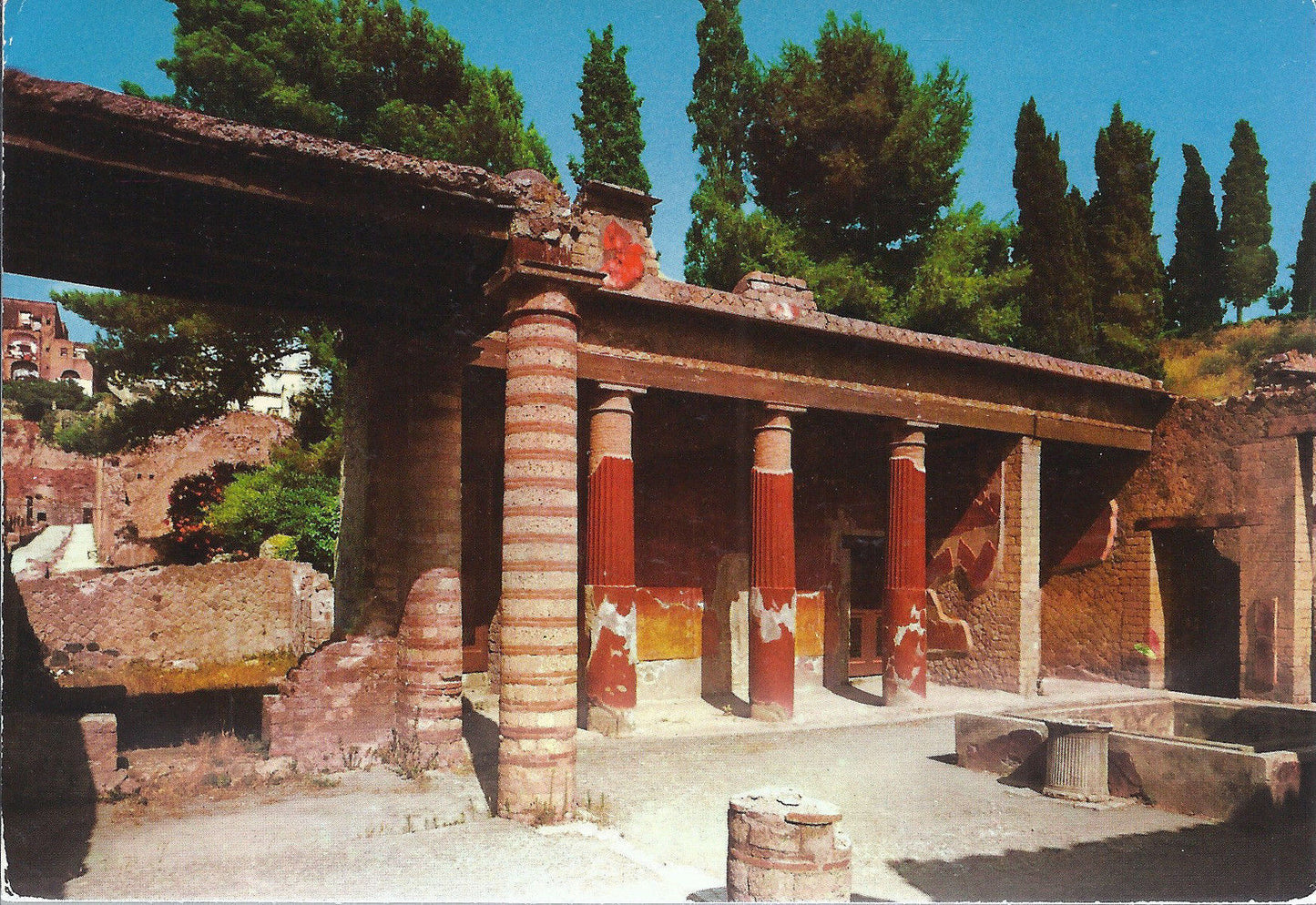 ERCOLANO - CASA DEL RILIEVO DI TELEFO - L'ATRIO - NV