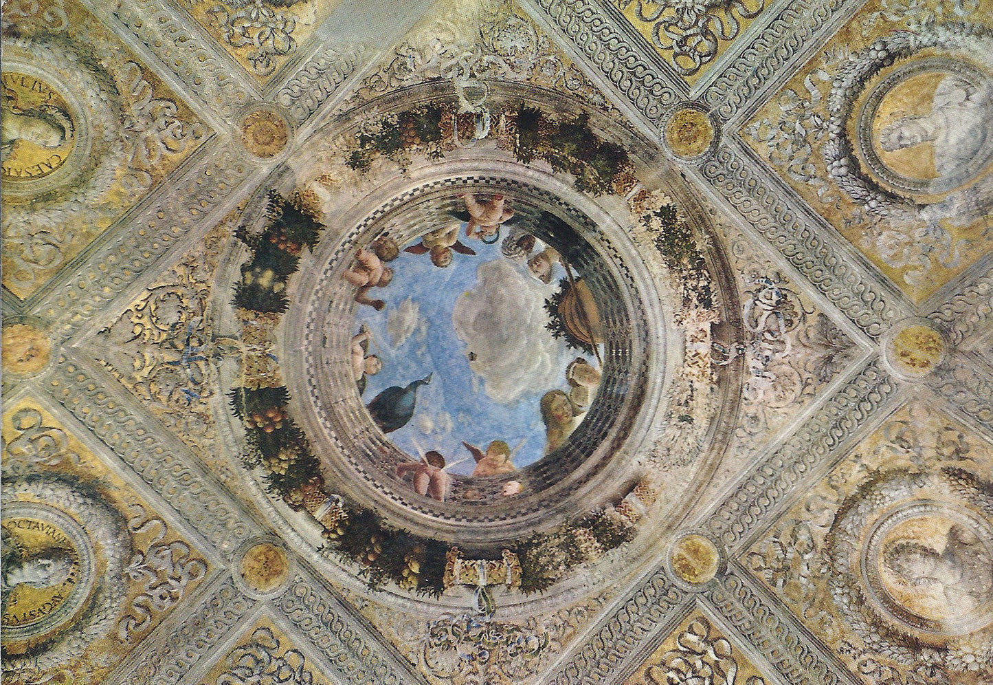 MANTOVA - CASTELLO S. GIORGIO - SALA DEGLI SPOSI - SOFFITTO
