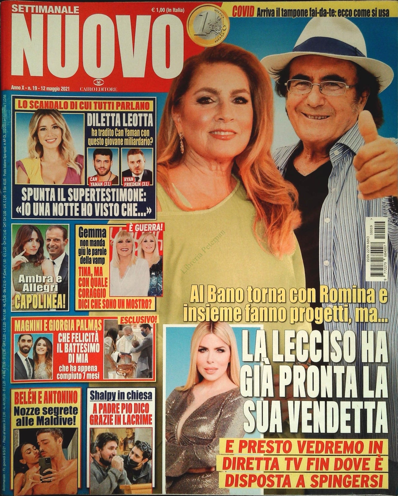 SETTIMANALE NUOVO 12 MAGGIO 2021 - LECCISO-DILETTA LEOTTA-AMBRA-SHALPY