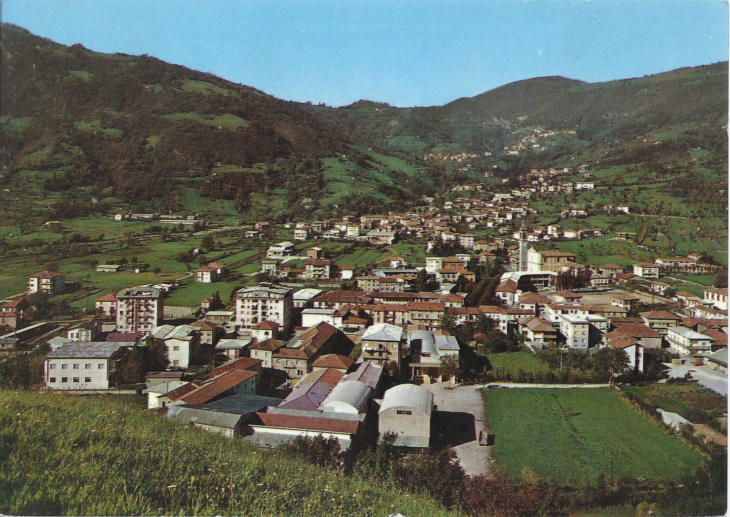 CASAZZA - VALLE CAVALLINA - PANORAMA - V 1977 - FG