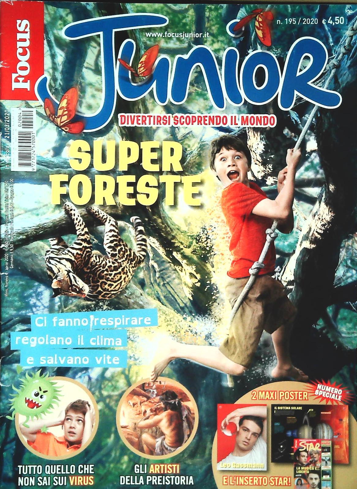 FOCUS JUNIOR N. 195 - SUPER FORESTE - OUTLET DEL LIBRO