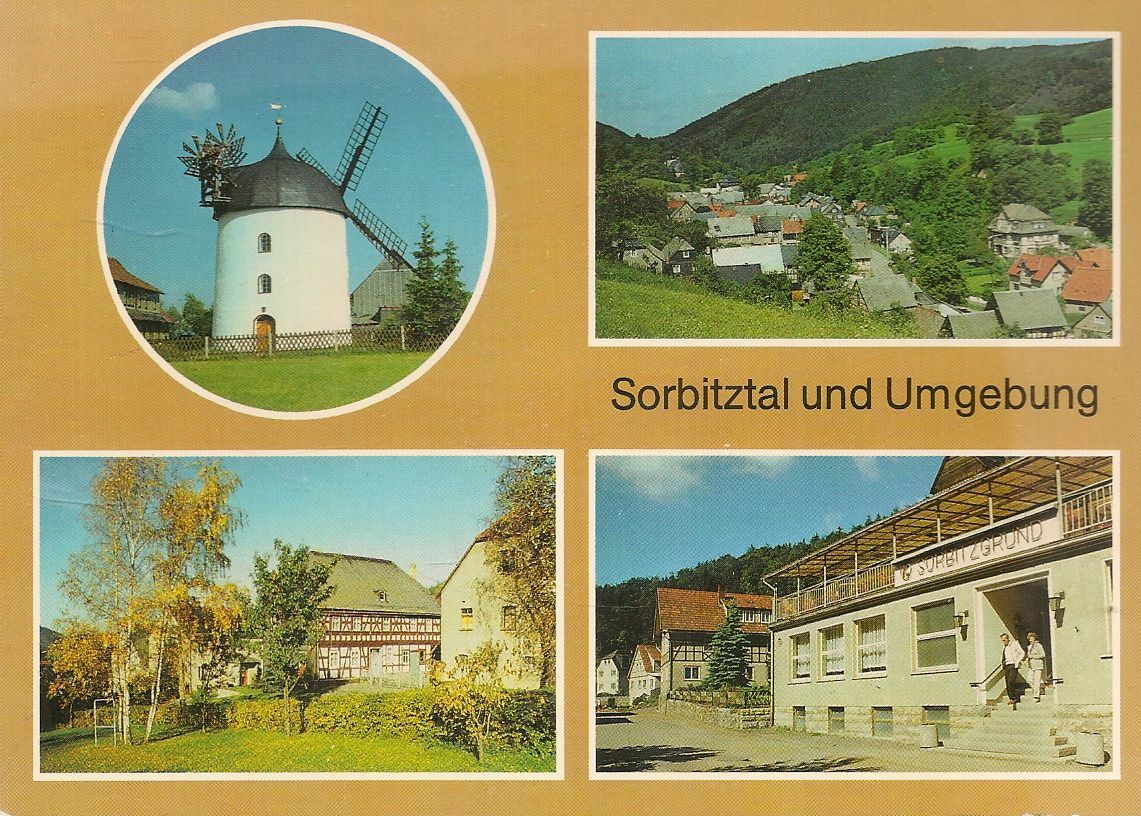 SORBITZTAL UND UMGEBUNG - QUATTRO VEDUTE - NV