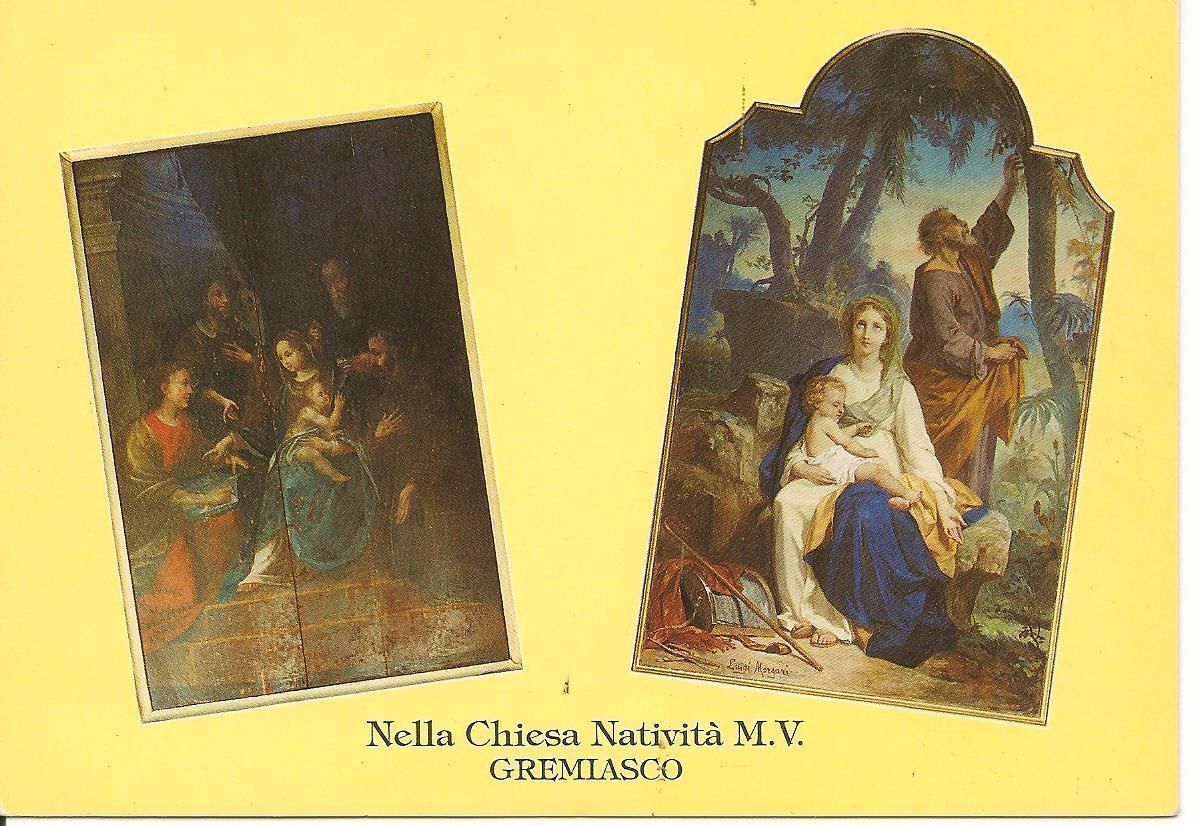 GREMIASCO - CHIESA PARROCCHIALE - 2 VEDUTINE - NV