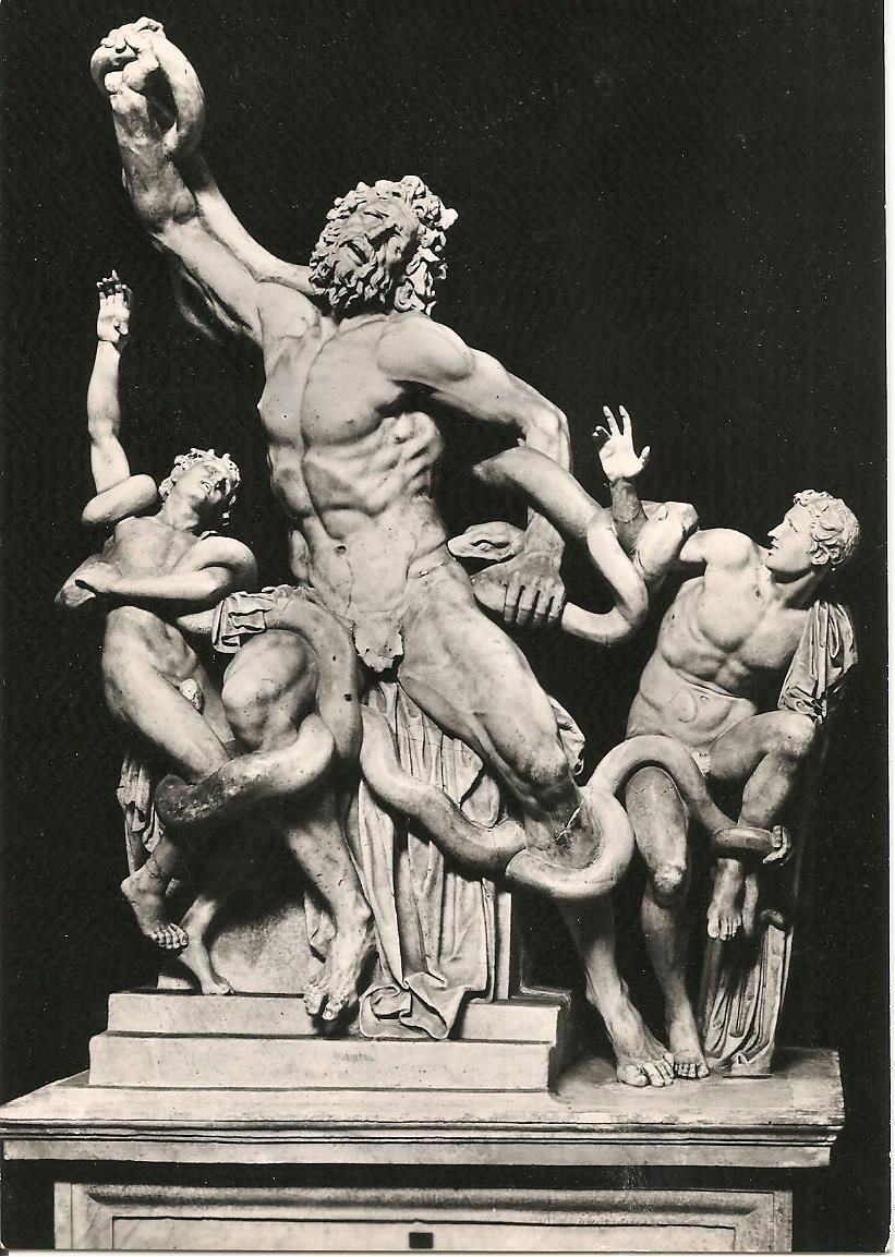 CITTA' DEL VATICANO - MUSEO DI SCULTURA - LACOONTE - NV
