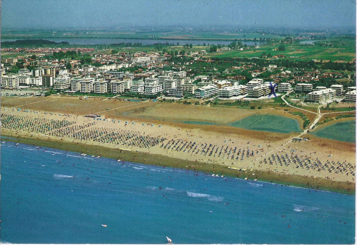 BIBIONE - VEDUTA AEREA - V 1980 - FG