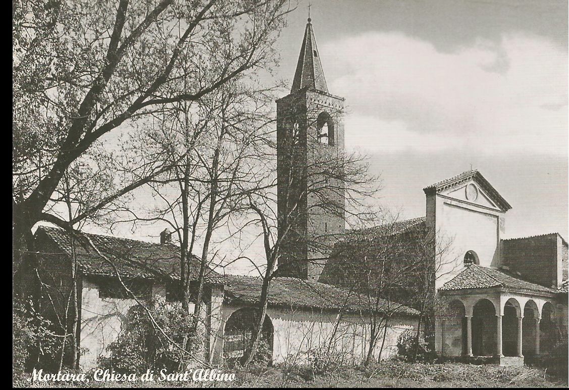 MORTARA - CHIESA SANT'ALBINO - NV