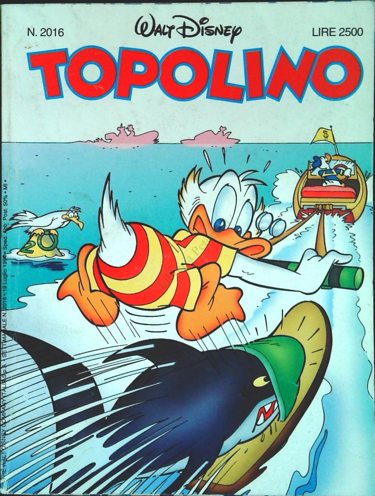 TOPOLINO N. 2016 - 19 LUGLIO 1994