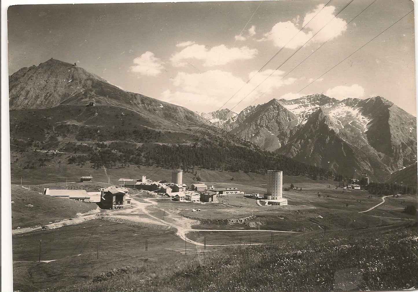COLLE DI SESTRIERE - PANORAMA - V1954
