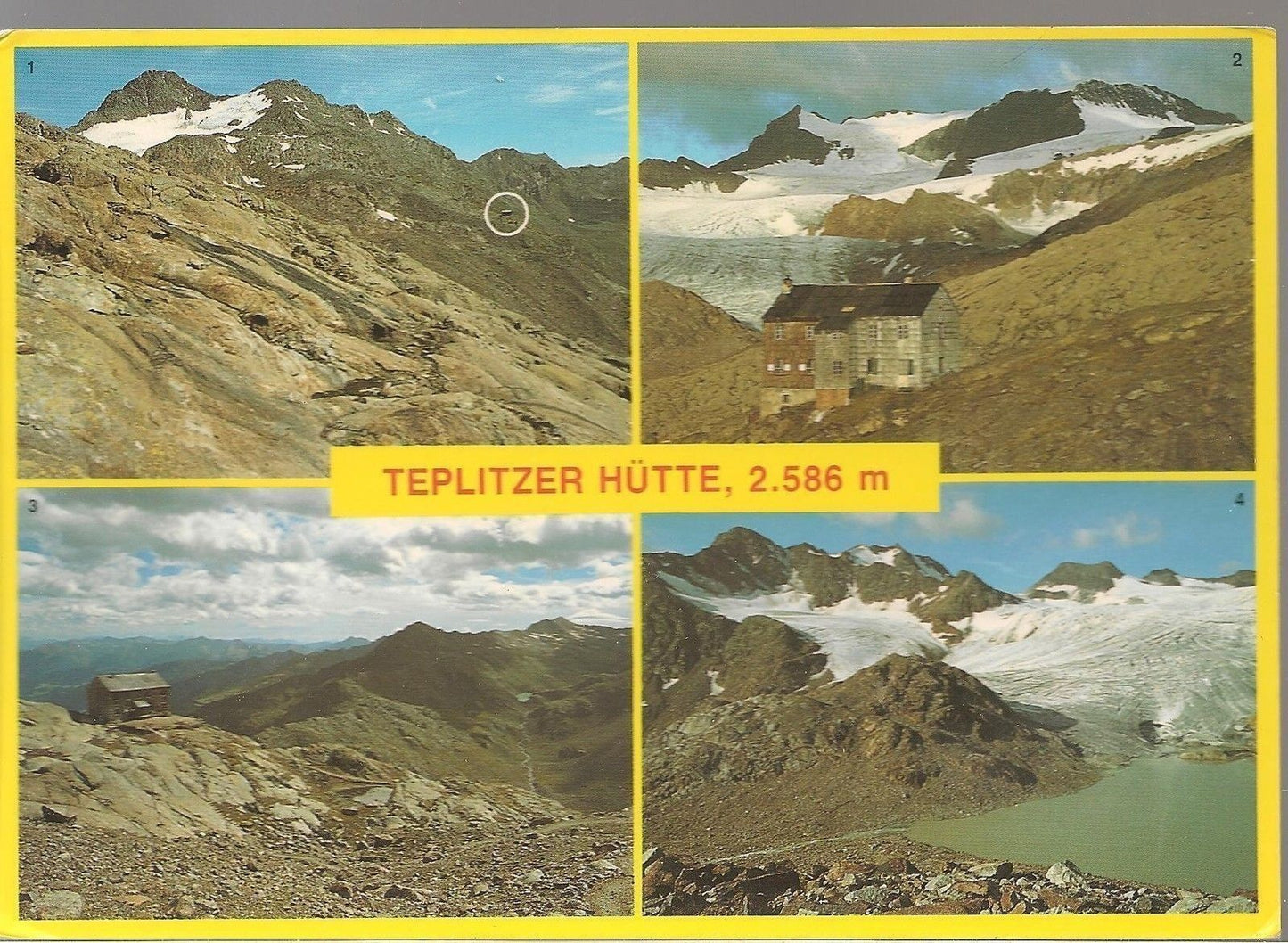 RIFUGIO VEDRETTA PENDENTE/TEPLITZER HÜTTER - 4 VEDUTE -