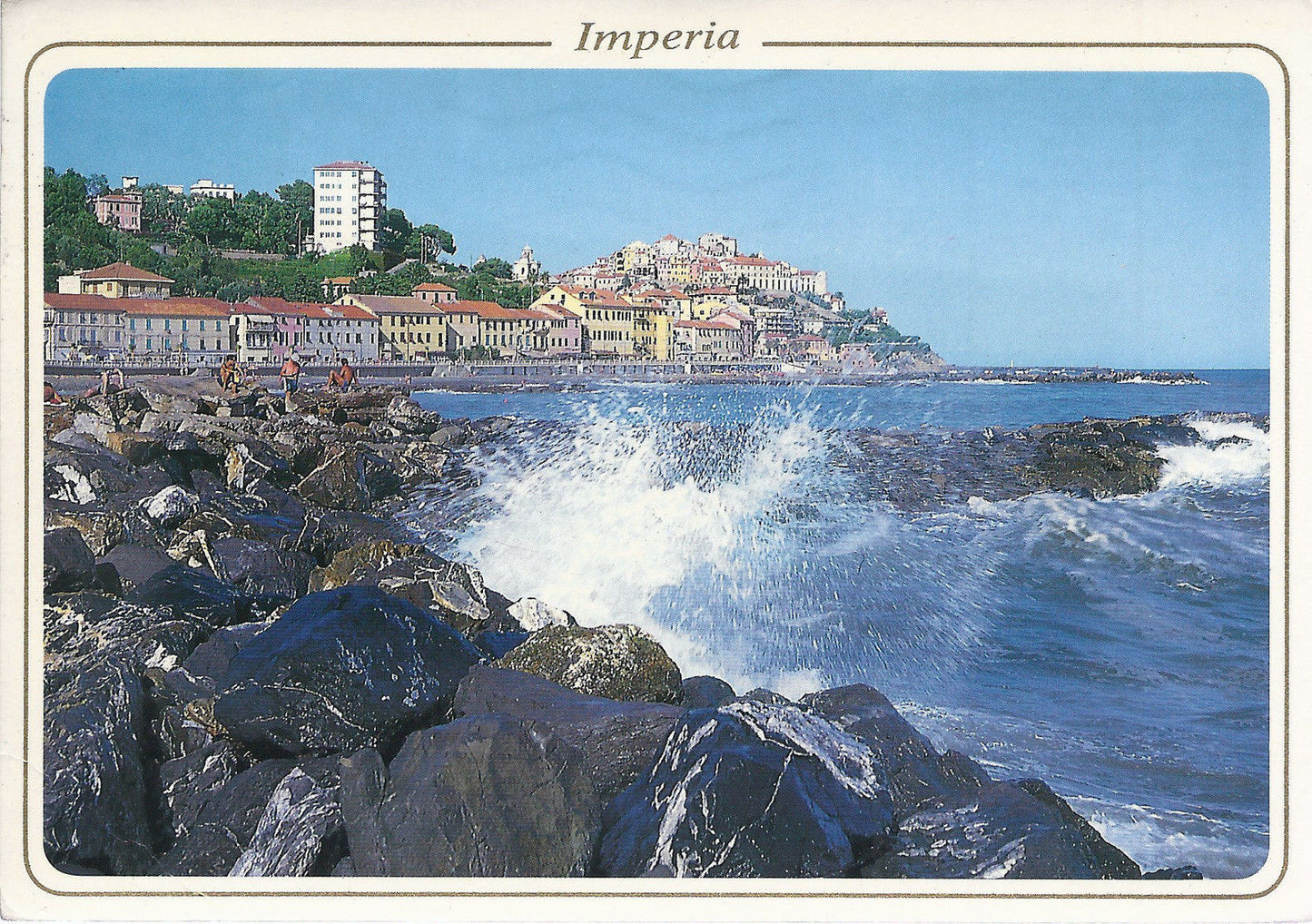 IMPERIA - PORTO MAURIZIO - ZONA BORGO PRIMO - V 1996 - FG