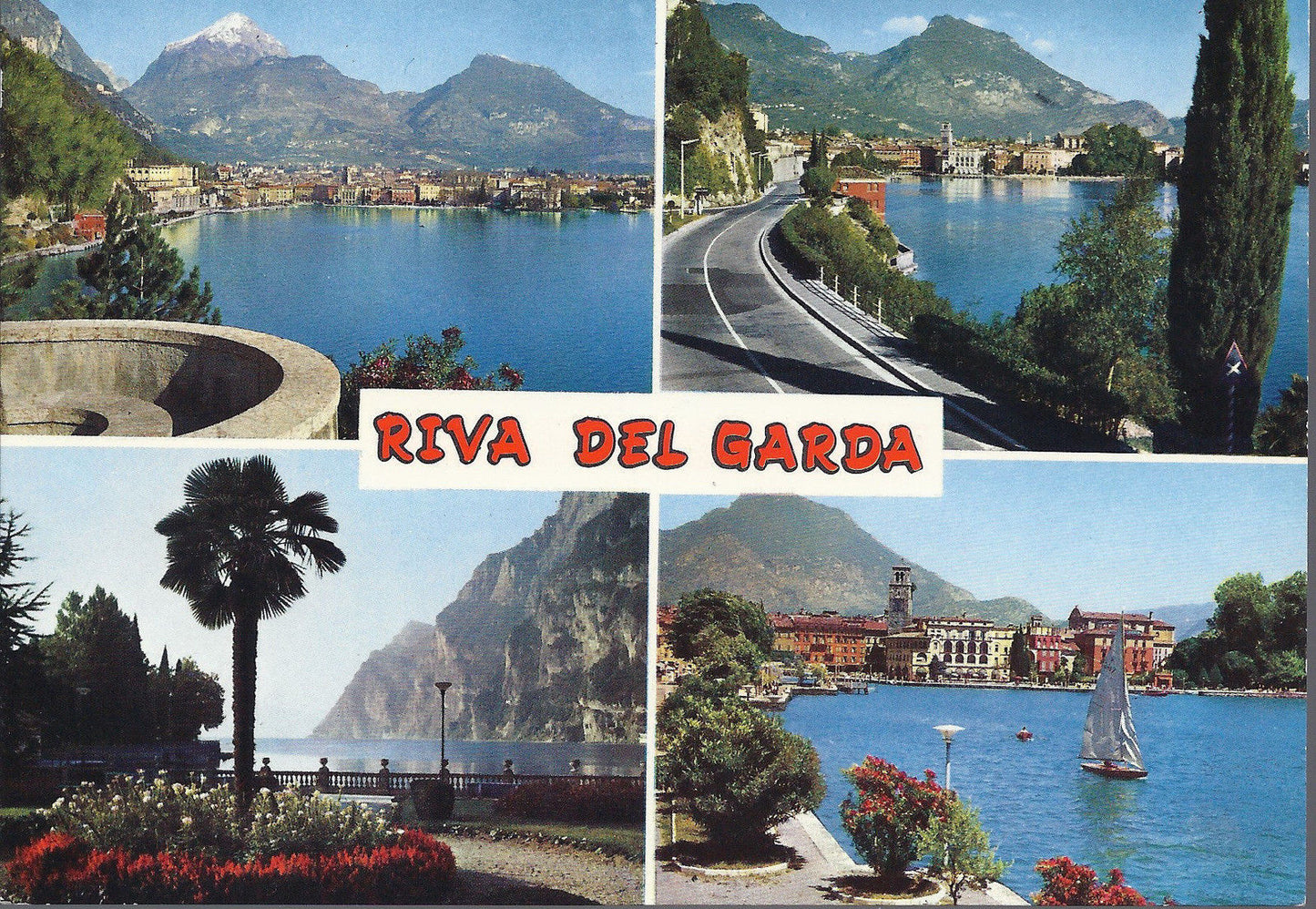 RIVA DEL GARDA - 4 VEDUTE - V1978