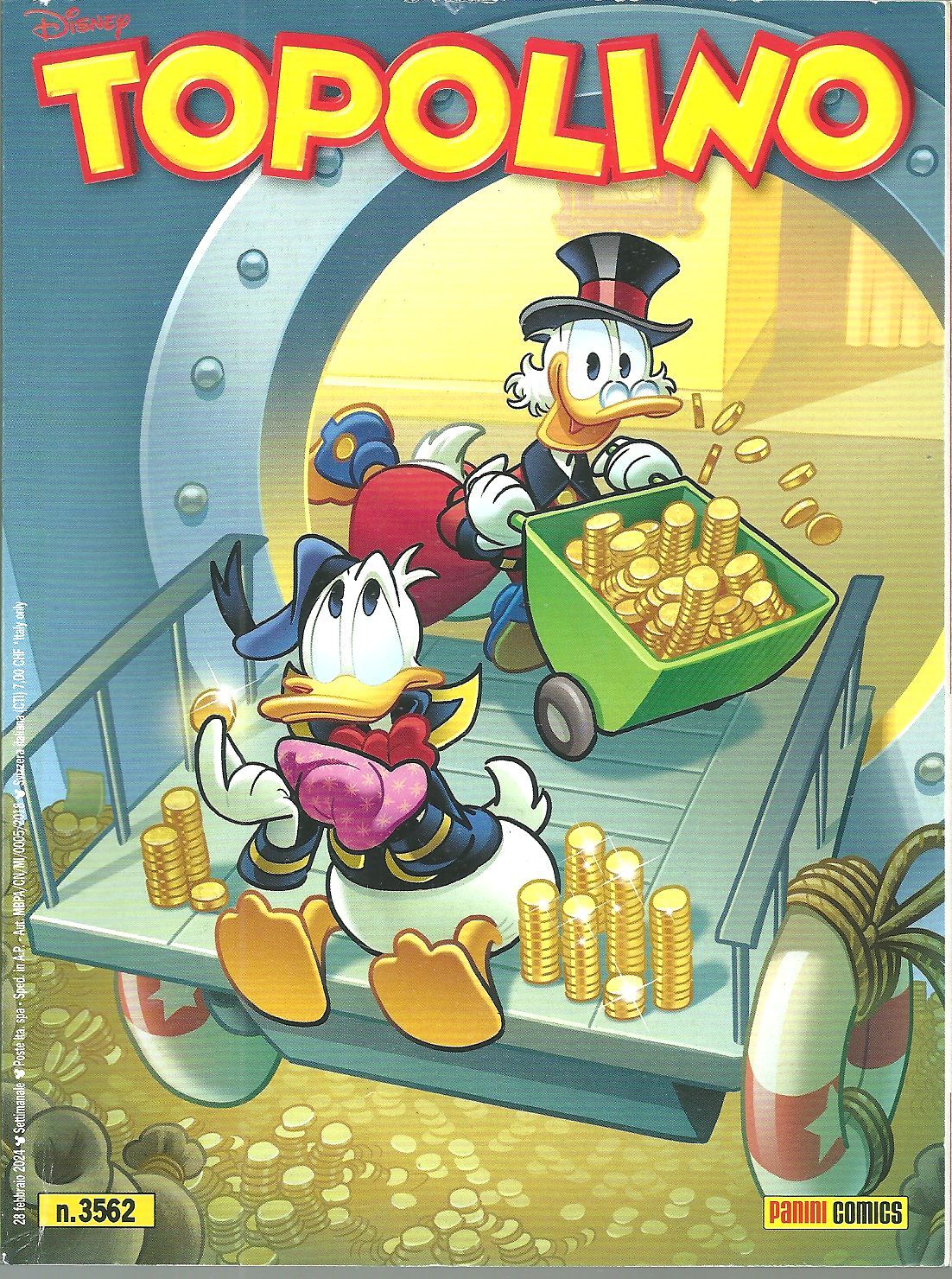 TOPOLINO N. 3562 - 28 FEBBRAIO 2024