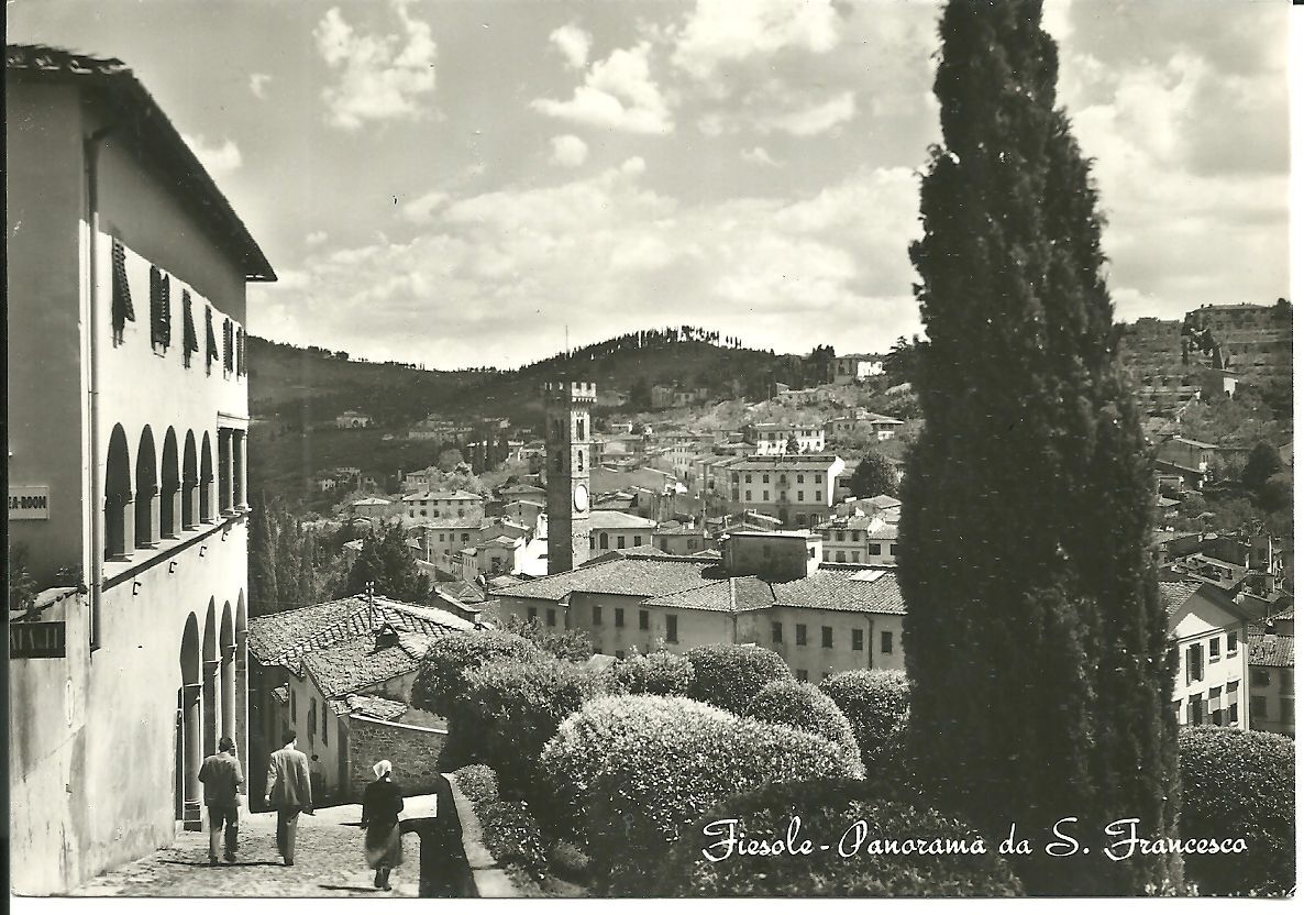 FIESOLE - PANORAMA DA SAN FRANCESCO - VIAGGIATA