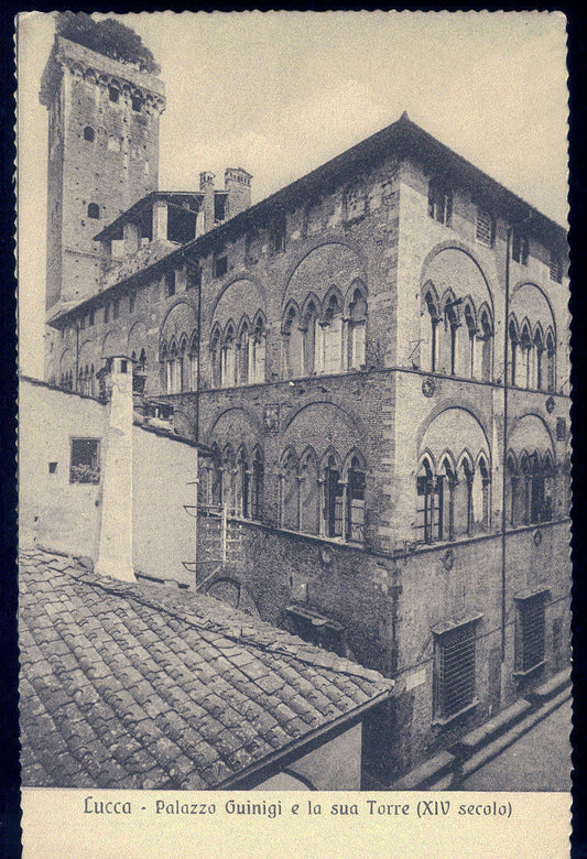 LUCCA - PALAZZO GUINIGI E LA SUA TORRE (XIV SECOLO) - NV