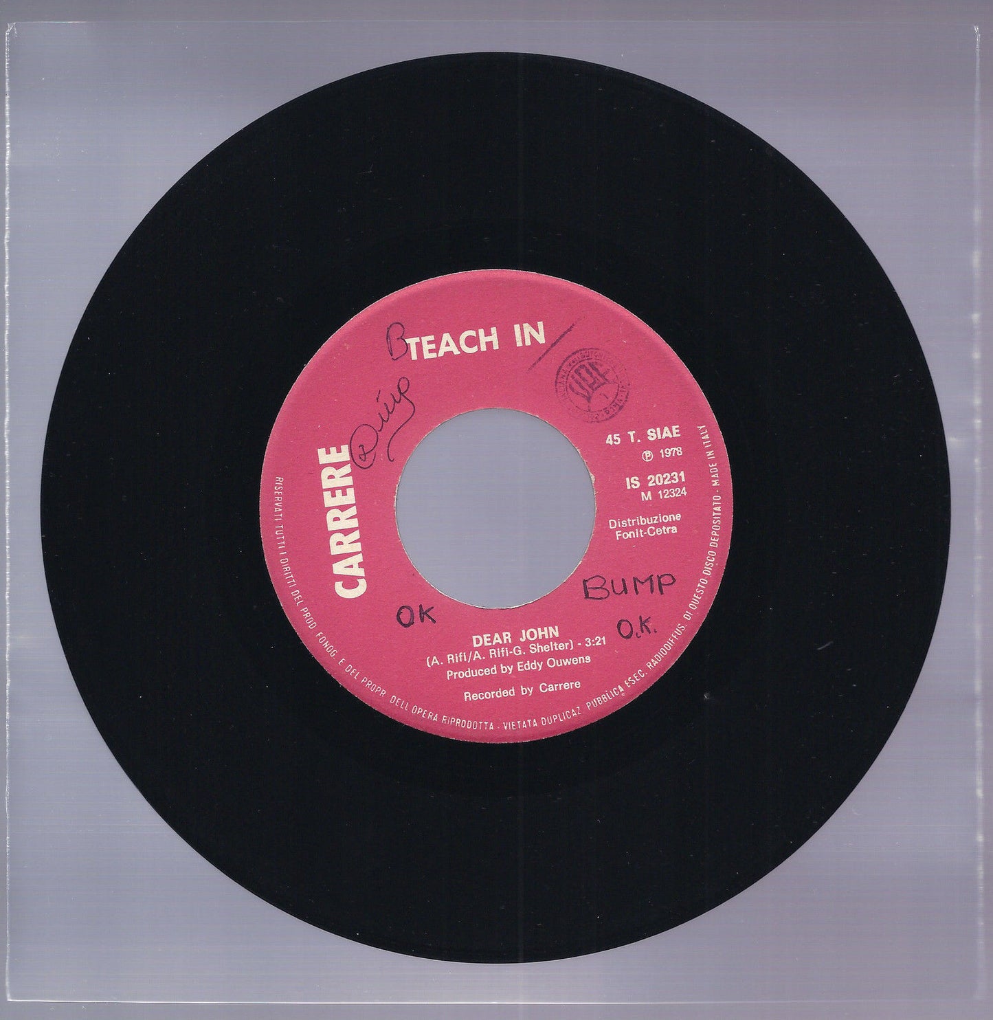 DEAR JOHN - INSTRUMENTAL JOHN == TEACH IN
