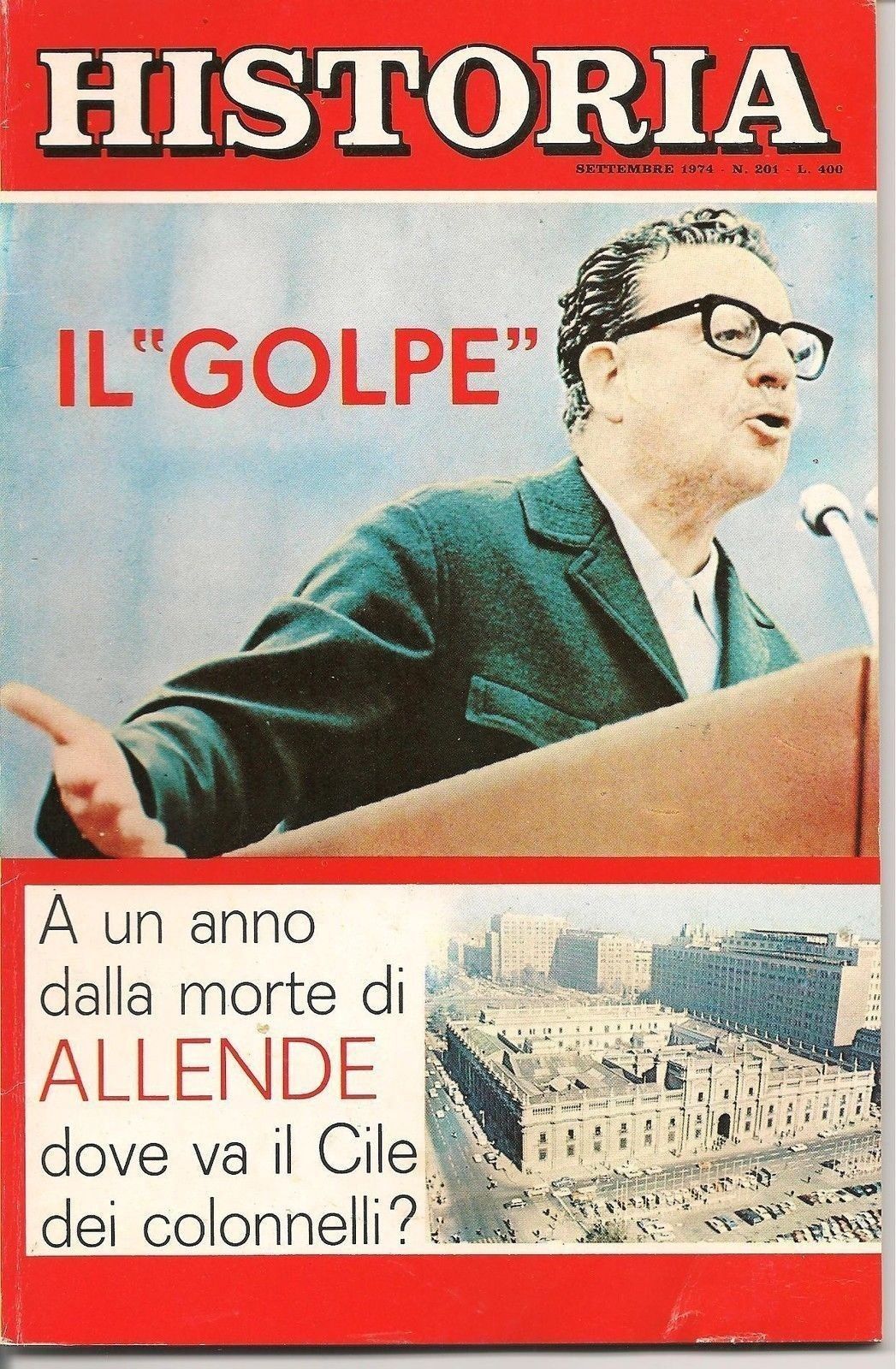 HISTORIA N 201 - SETTEMBRE 1974