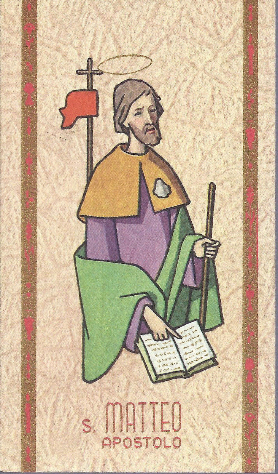 S. MATTEO APOSTOLO - SANTINO - AS014-210 - Ed. FB