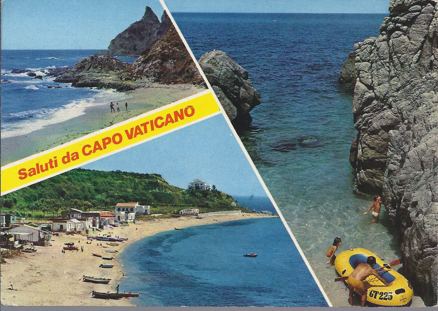 CAPO VATICANO - SALUTI - 3 VEDUTE - V1982