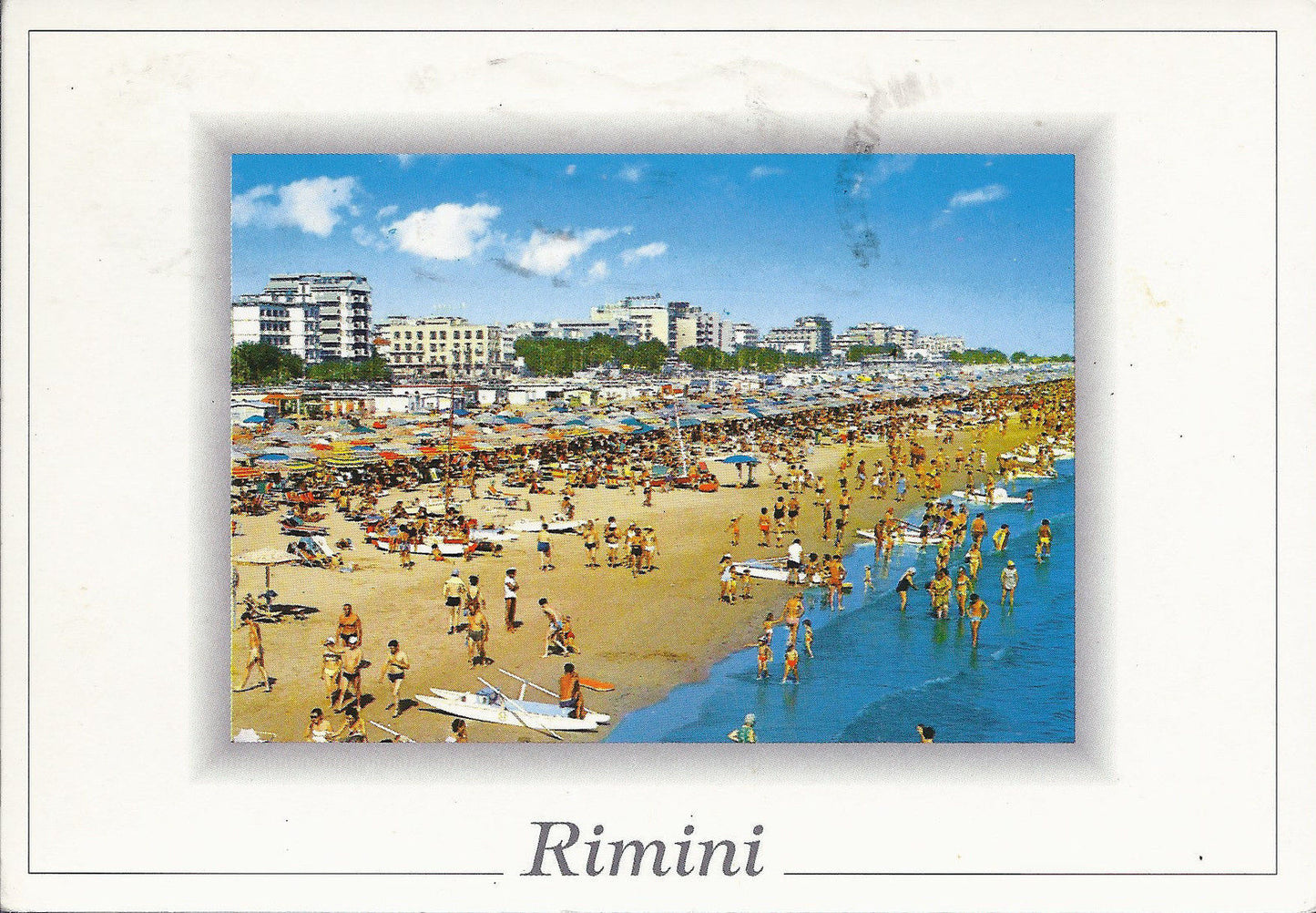 RIMINI - SPIAGGIA E ALBERGHI - V 1998 - FG