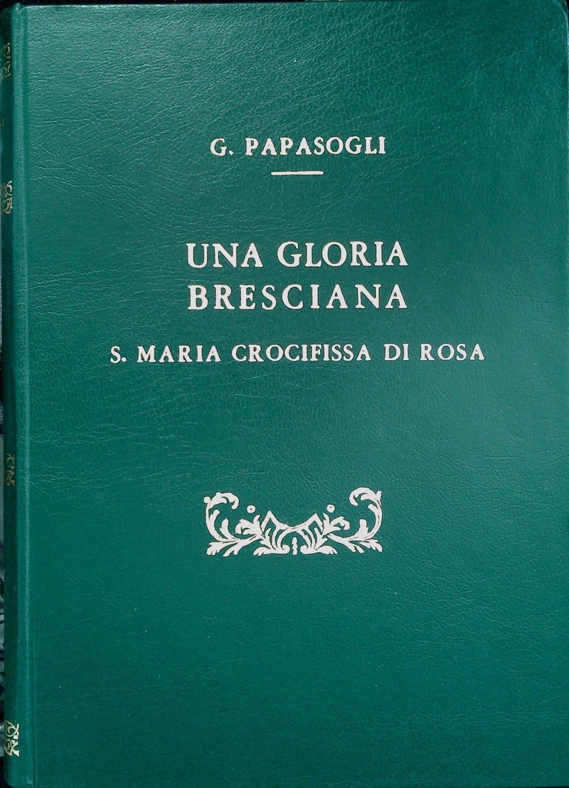 UNA GLORIA BRESCIANA - S. MARIA CROCIFISSA DI ROSA - G. PAPASOGLI