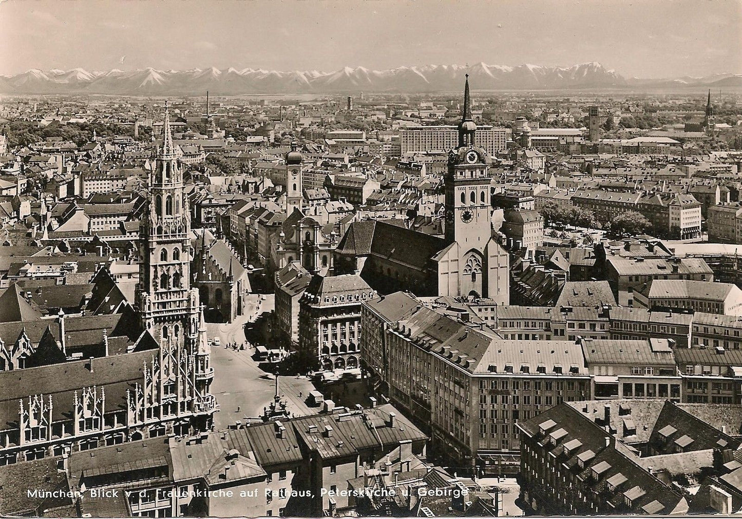 MONACO DI BAVIERA/MÜNCHEN - PANORAMA - V1963