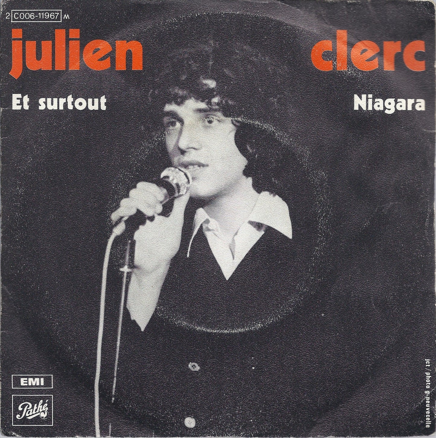 NIAGARA - ET SURTOUT - JULIEN CLERC - 45 GIRI