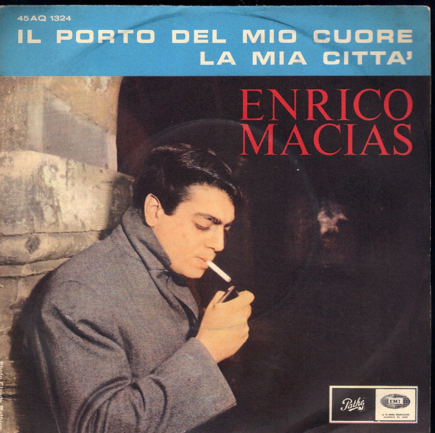 IL PORTO DEL MIO CUORE - LA MIA CITTA' - ENRICO MACIAS - 45 GIRI