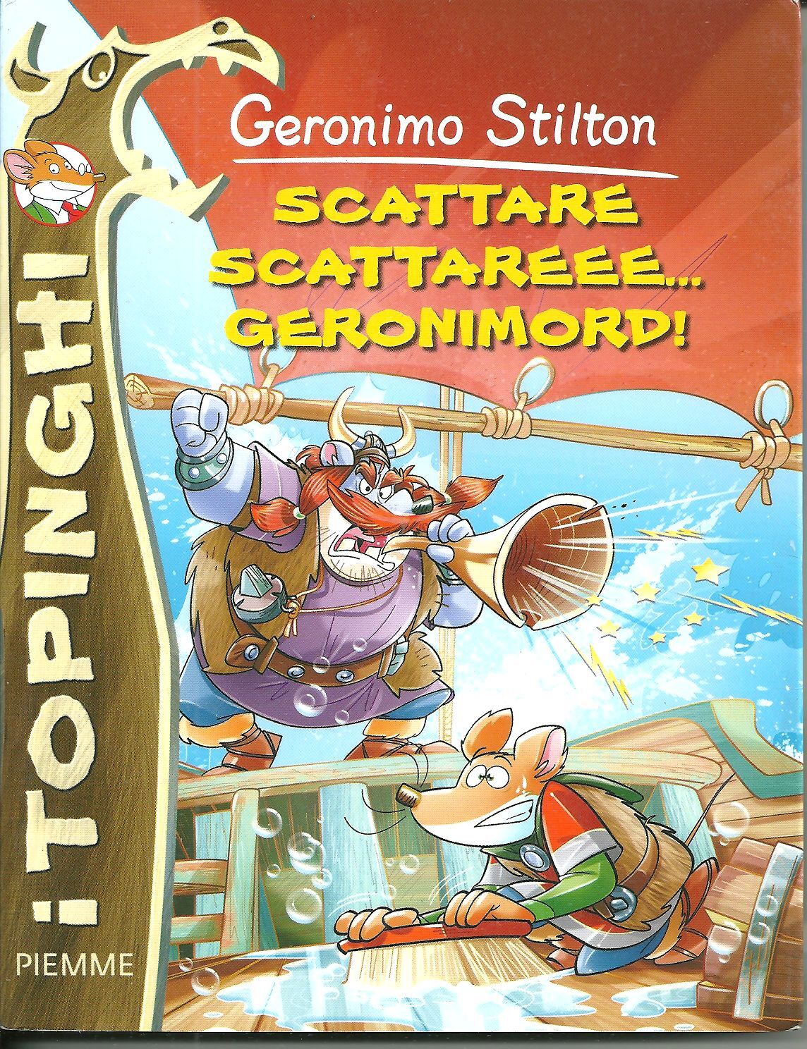 SCATTARE SCATTAREEE GERONIMORD - GERONIMO STILTON-PIEMME 2014 - OUTLET DEL LIBRO