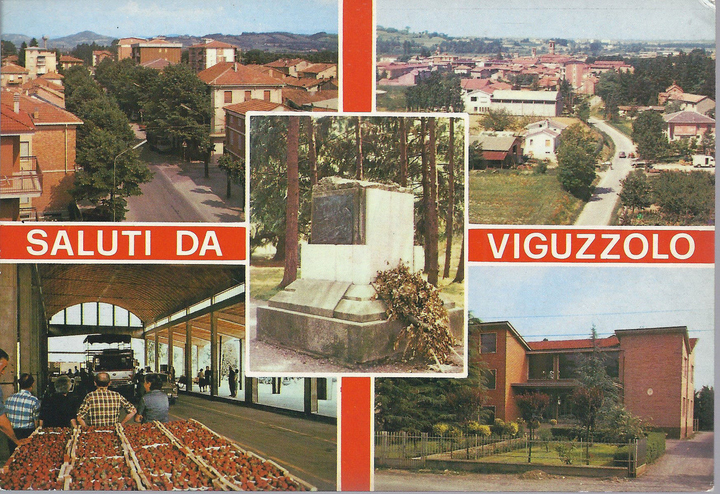 VIGUZZOLO - SALUTI - 5 VEDUTE - NV - FG