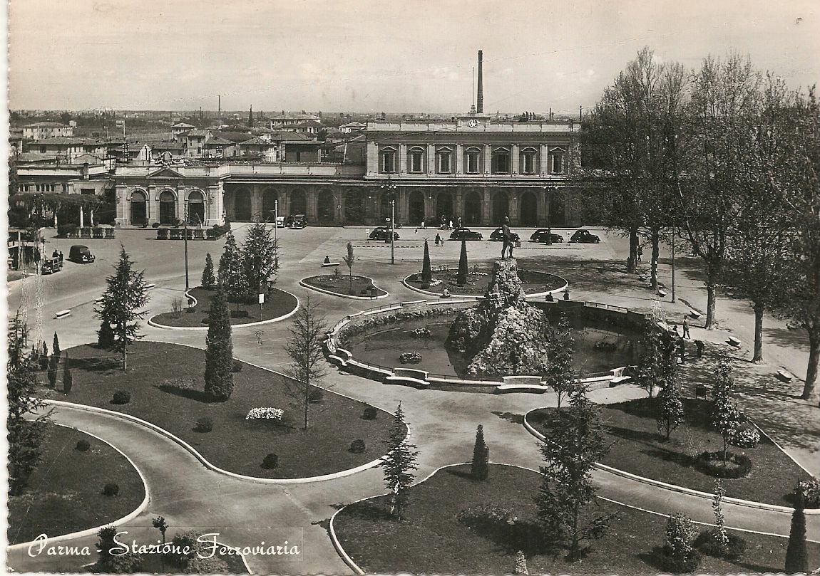 PARMA - STAZIONE FERROVIARIA - V ANNI 50