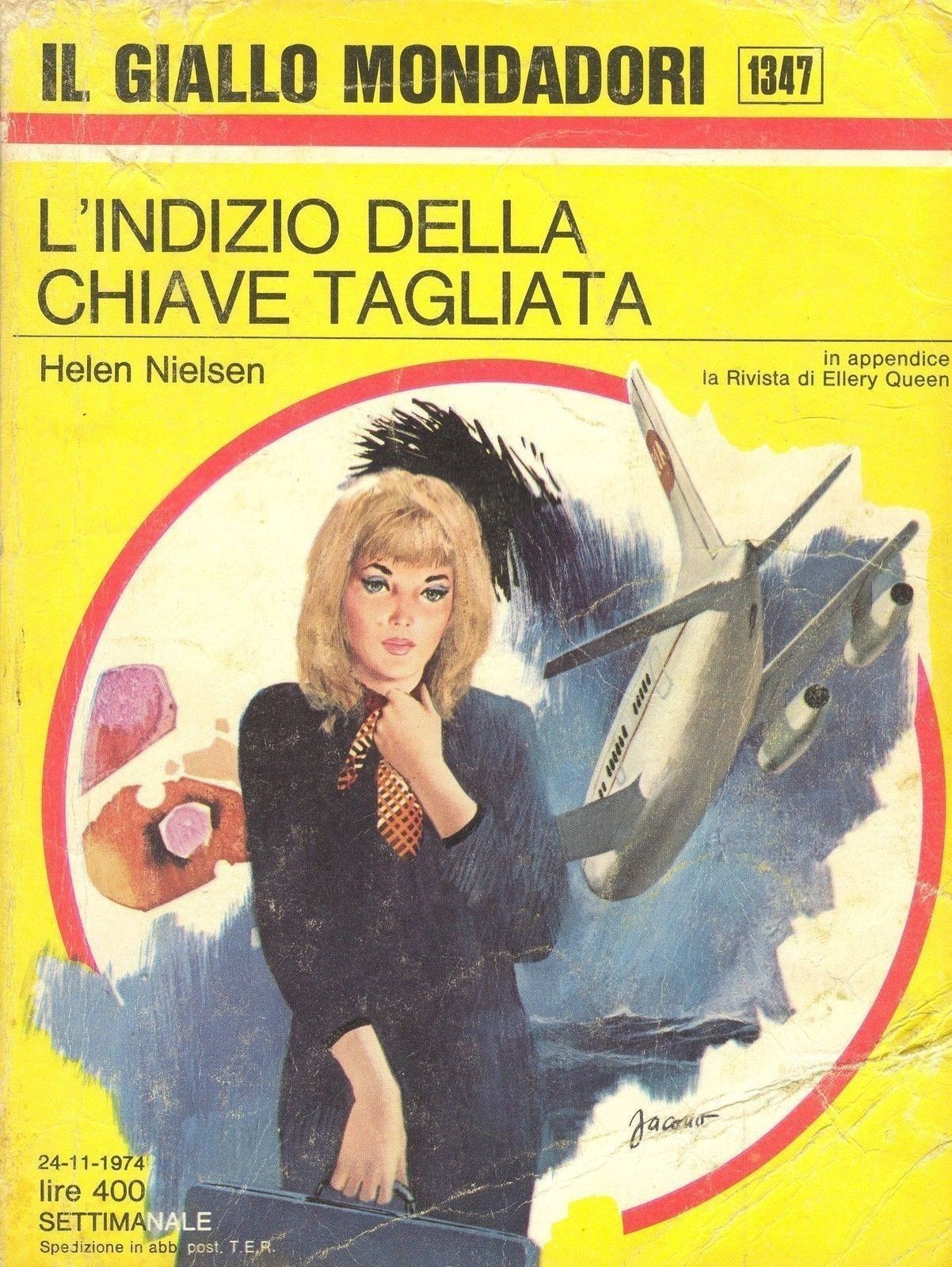 L'INDIZIO DELLA CHIAVE TAGLIATA - HELEN NIELSEN