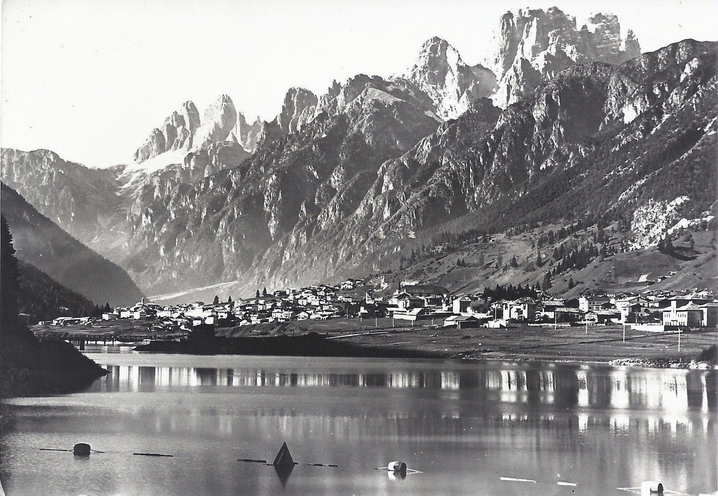 AURONZO DI CADORE CON LE TRE CIME DI LAVAREDO - V 1966 - FG