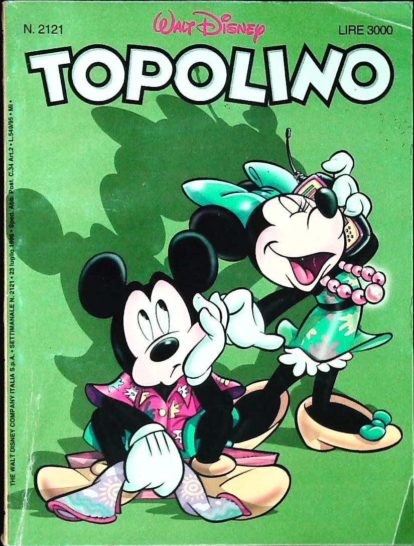 TOPOLINO N. 2121 - 23 LUGLIO 1996