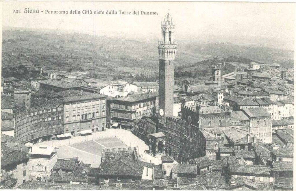 SIENA - PANORAMA DALLA TORRE DEL DUOMO - NV