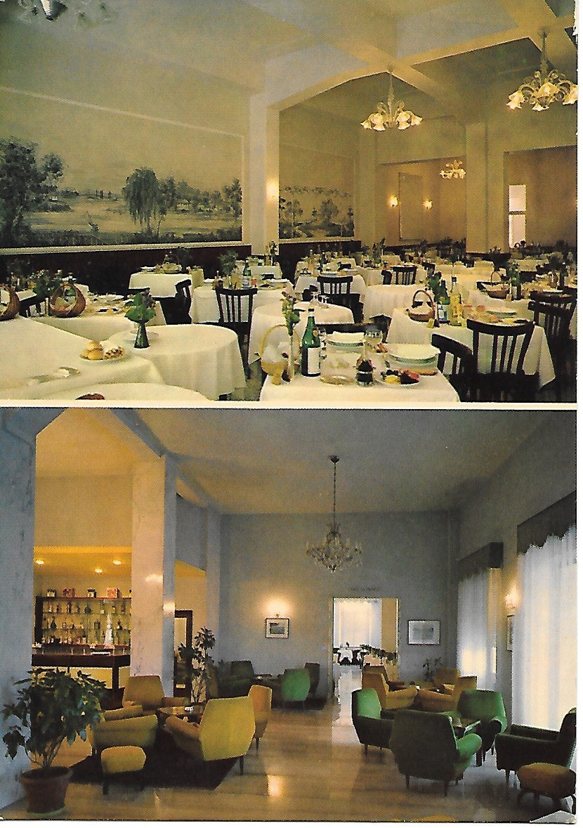 CHIANCIANO TERME - U.N.U.C.I. GRANDE ALBERGO SAVOIA - 2 IMMAGINI - V1964