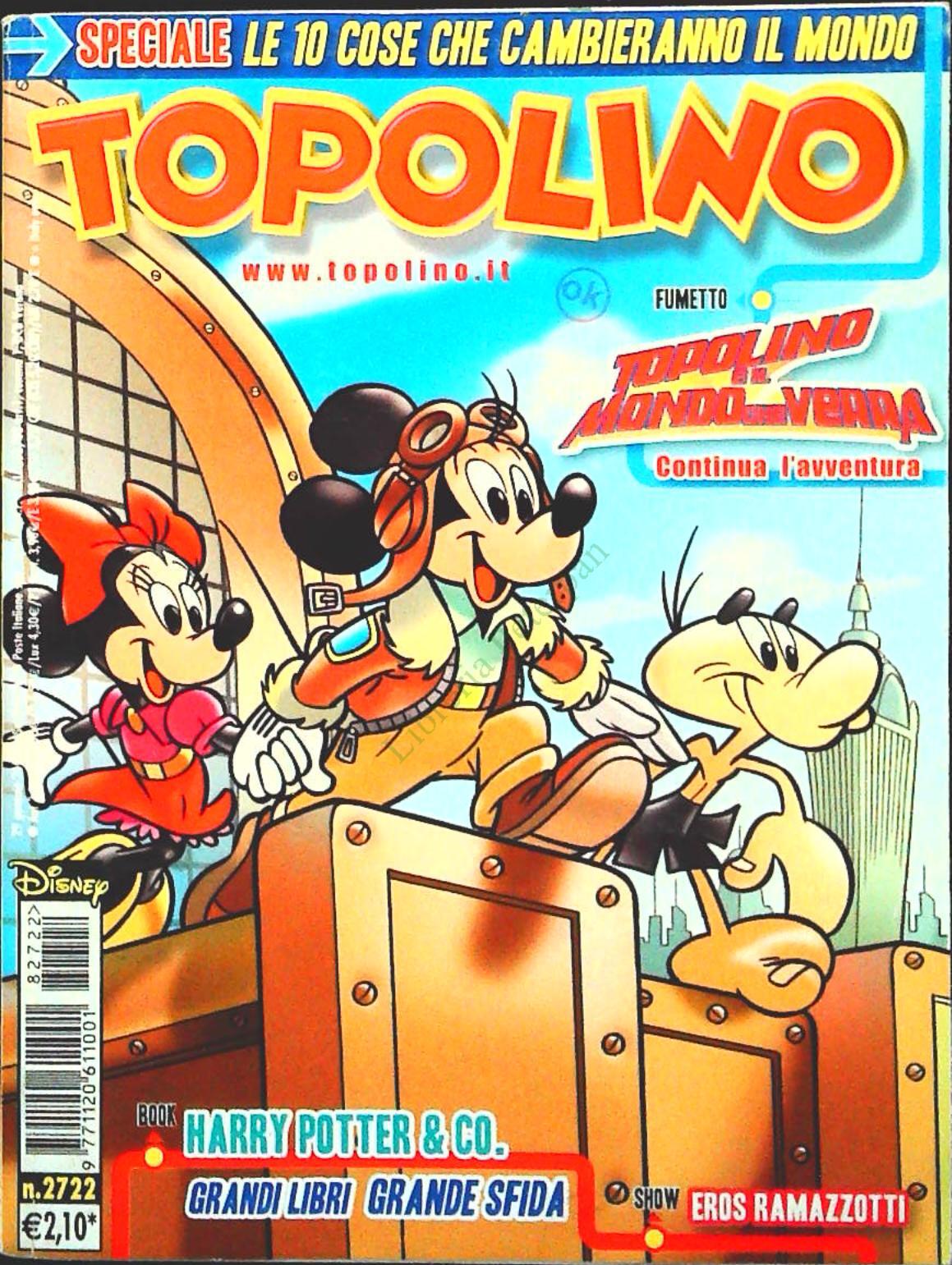 TOPOLINO N. 2722 - 29 GENNAIO 2008