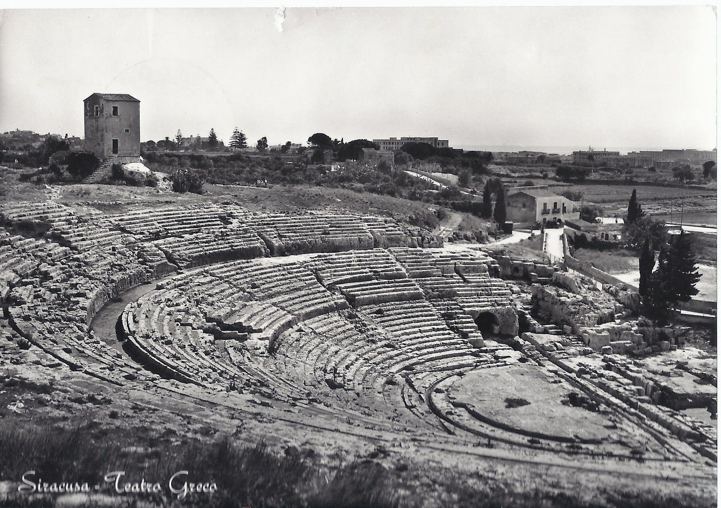 SIRACUSA - TEATRO GRECO - V 1959 - FG