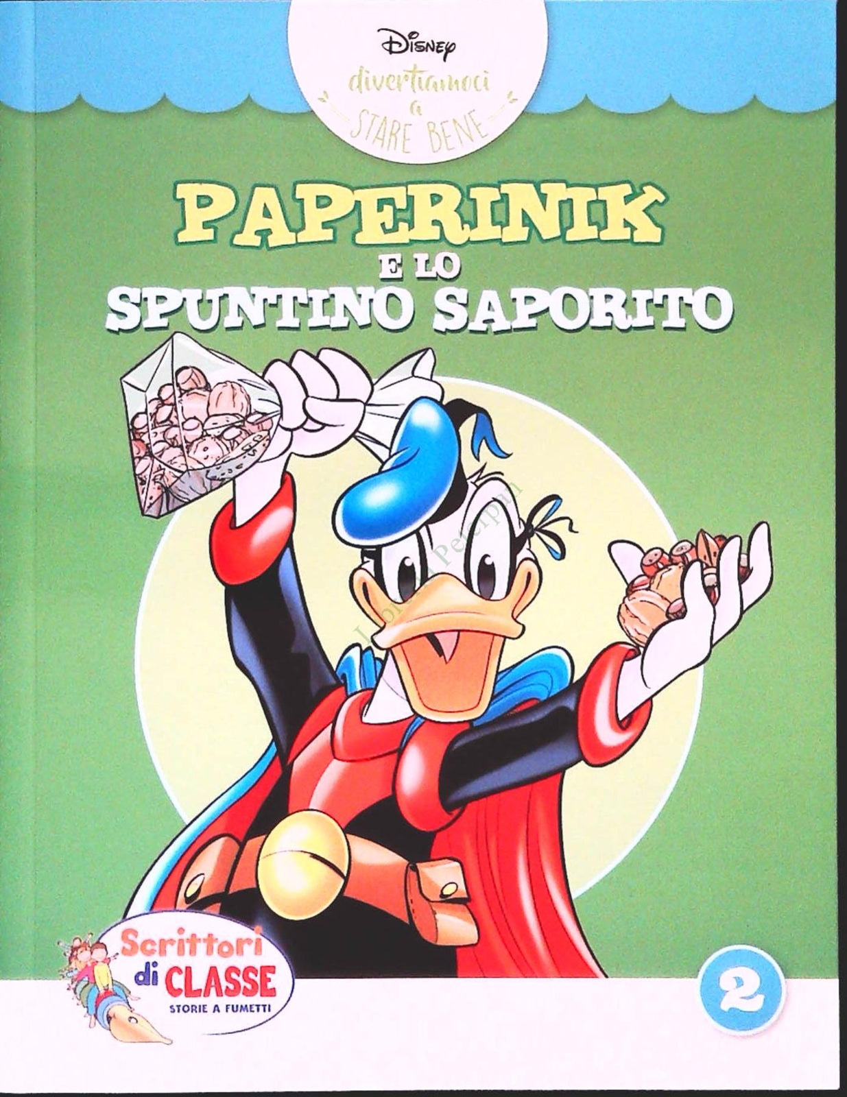 PAPERINIK E LO SPUNTINO SAPORITO - SCRITTORI DI CLASSE A FUMETTI