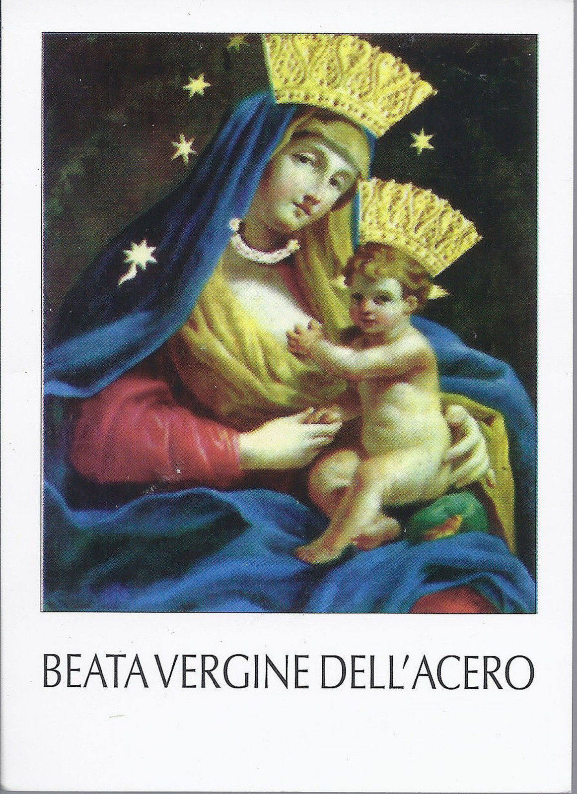 BEATA VERGINE DELL'ACERO - SANTINO - AS013-005