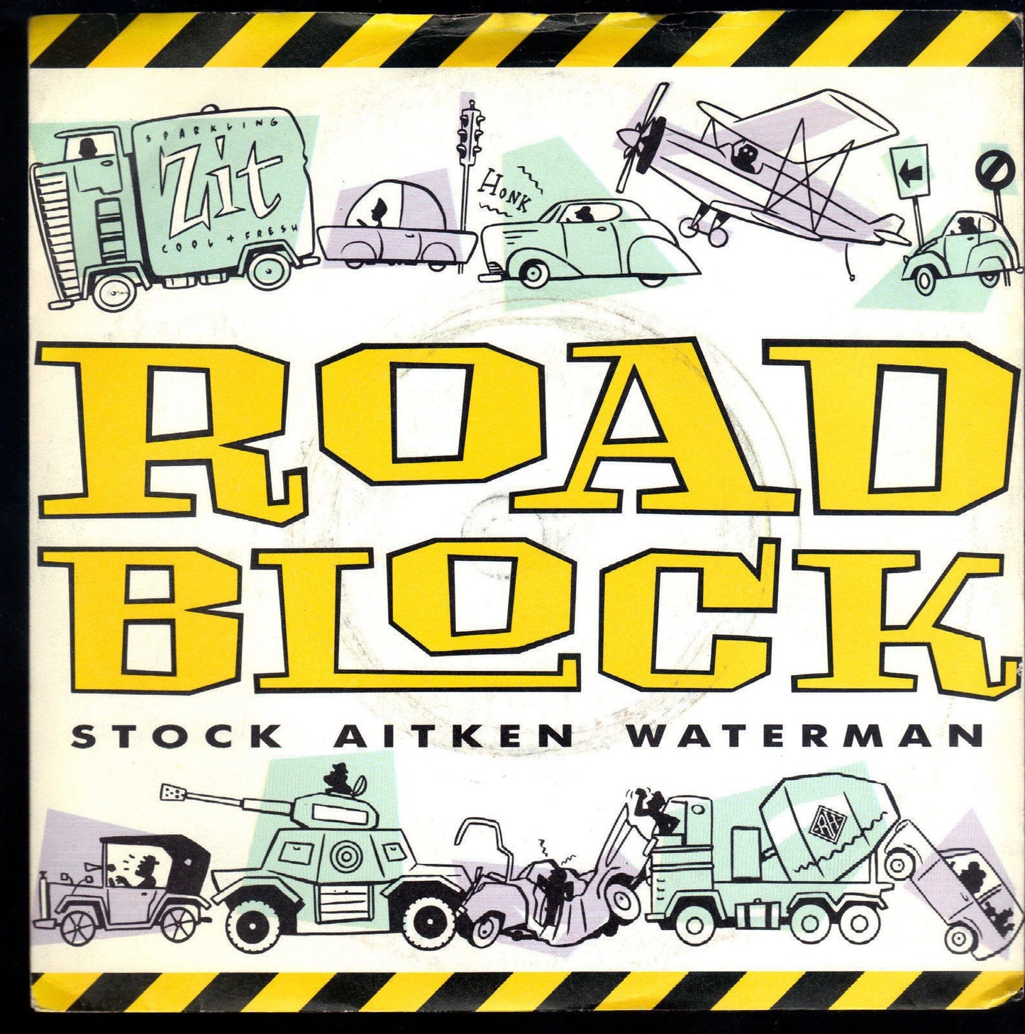ROADBLOCK edit - rare dub - STOCK AITKEN WATERMAN - 45 GIRI