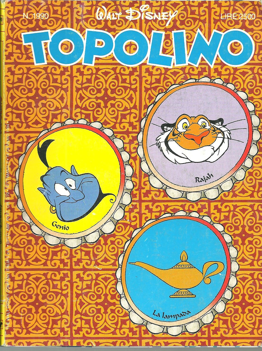 TOPOLINO N. 1990 16 GENNAIO 1994