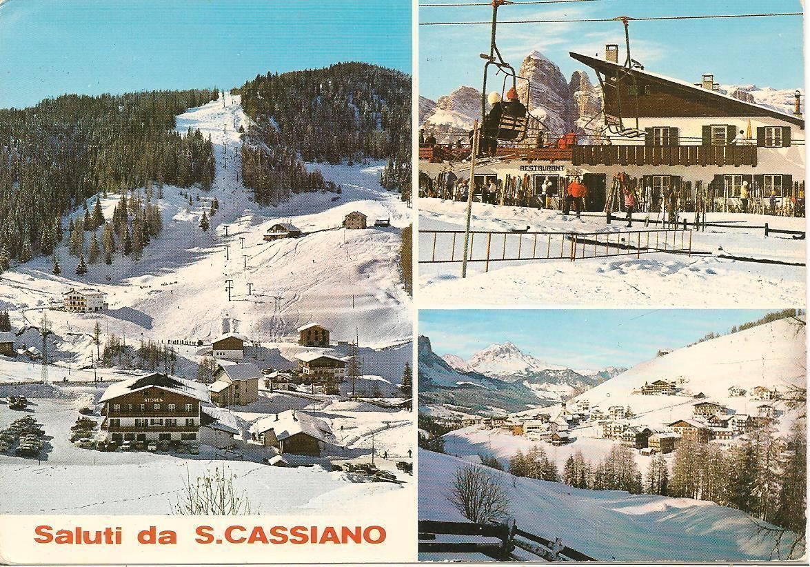 SAN CASSIANO - 3 VEDUTE - V1974